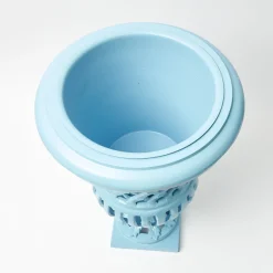 Vases | Vases & Planters<Mrs. Alice Adelaide Blue Lattice Urn