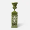 Vases | Vases & Planters<Mrs. Alice Adelaide Green Lattice Urn & Pedestal
