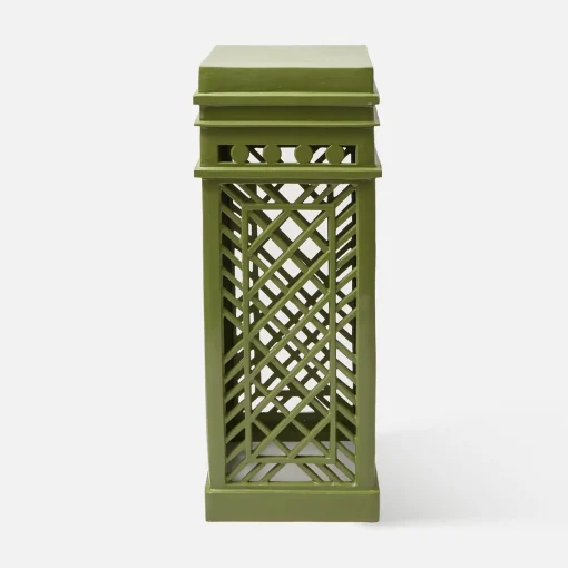 Vases | Vases & Planters<Mrs. Alice Adelaide Green Lattice Urn & Pedestal
