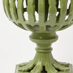 Vases | Vases & Planters<Mrs. Alice Adelaide Green Lattice Urn & Pedestal