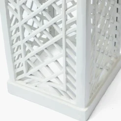 Vases | Vases & Planters<Mrs. Alice Adelaide White Lattice Urn & Pedestal