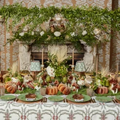 Placemats<Mrs. Alice Alathea Caramel Linen Placemats (Set of 4)