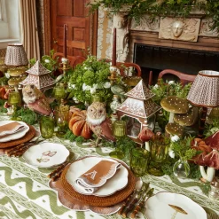Placemats<Mrs. Alice Alathea Caramel Linen Placemats (Set of 4)