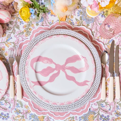 Placemats<Mrs. Alice Allegra Pink Placemats (Set of 4)