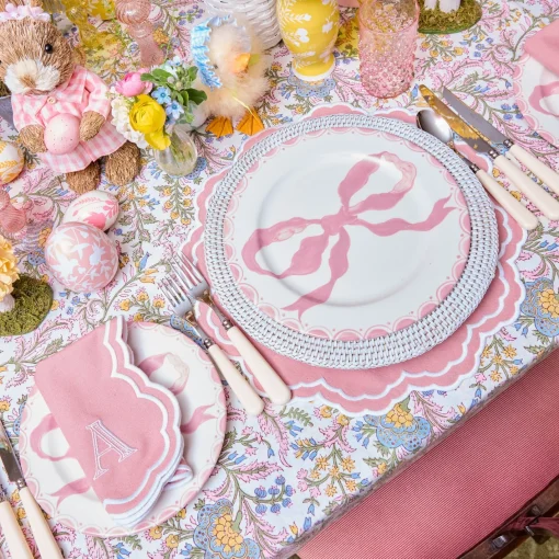 Placemats<Mrs. Alice Allegra Pink Placemats (Set of 4)