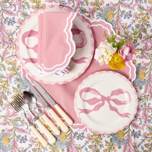 Placemats<Mrs. Alice Allegra Pink Placemats (Set of 4)