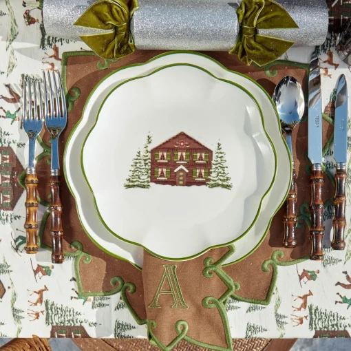 Crockery Sets<Mrs. Alice Alpine Chalet Dinner & Starter Plates (Set of 8)