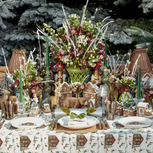 Crockery Sets<Mrs. Alice Alpine Chalet Dinner & Starter Plates (Set of 8)