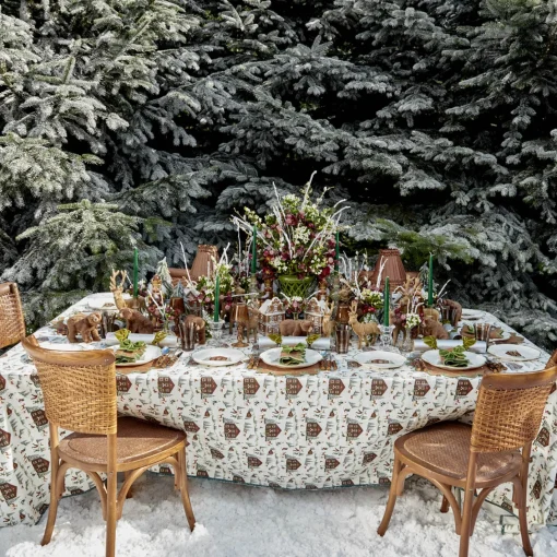 Crockery Sets<Mrs. Alice Alpine Chalet Dinner & Starter Plates (Set of 8)
