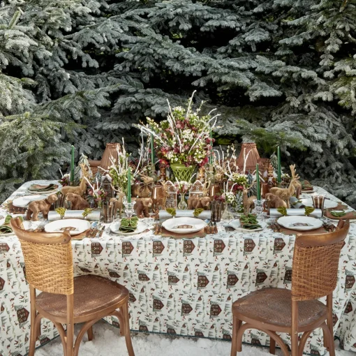 Crockery Sets<Mrs. Alice Alpine Chalet Dinner & Starter Plates (Set of 8)