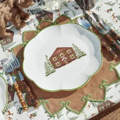 Crockery Sets<Mrs. Alice Alpine Chalet Dinner & Starter Plates (Set of 8)