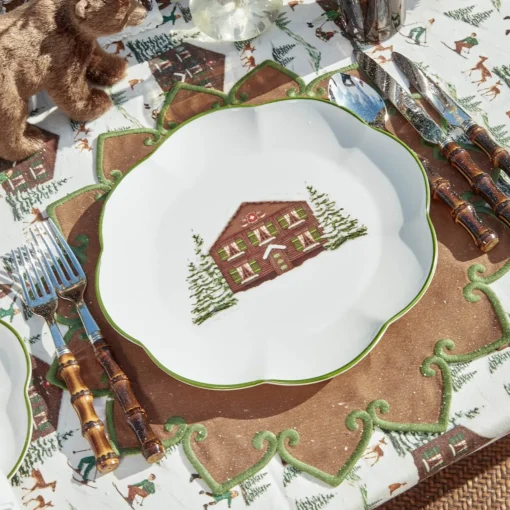 Crockery Sets<Mrs. Alice Alpine Chalet Dinner & Starter Plates (Set of 8)
