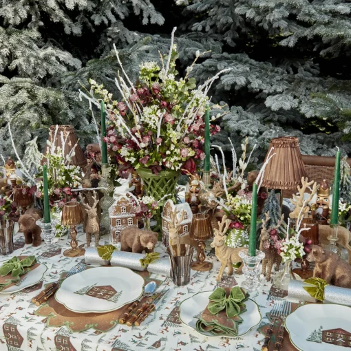 Crockery Sets<Mrs. Alice Alpine Chalet Dinner & Starter Plates (Set of 8)