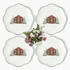 Starter Plates | Crockery Sets<Mrs. Alice Alpine Chalet Starter Plate (Set of 4)
