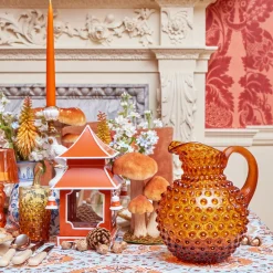 Jugs<Mrs. Alice Amber Hobnail Jug