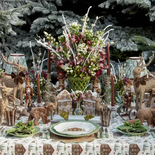 Placemats | Under £100<Mrs. Alice Angelina Chestnut & Green Placemats (Set of 4)