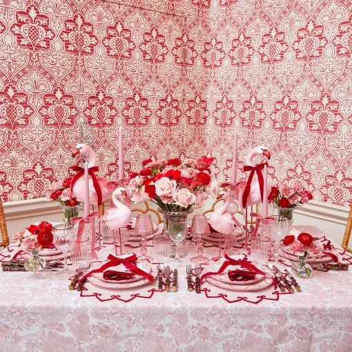 Tablecloths | For Her<Mrs. Alice Angelique Pink Tablecloth