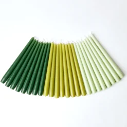 Summer Candleware | Candles<Mrs. Alice Apple Green Candles (Set of 8)