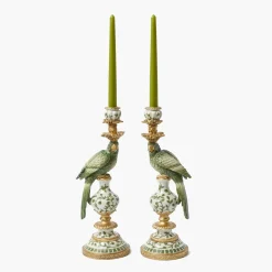 Summer Candleware | Candles<Mrs. Alice Apple Green Candles (Set of 8)