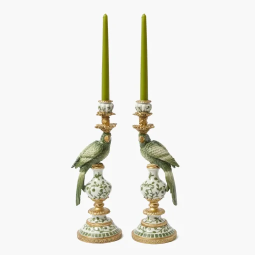 Summer Candleware | Candles<Mrs. Alice Apple Green Candles (Set of 8)