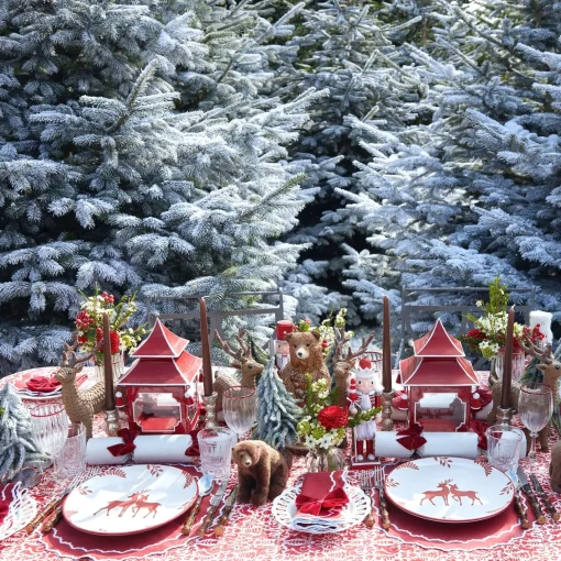 Christmas Decorations<Mrs. Alice Assorted Red Glitter Nutcracker Trio
