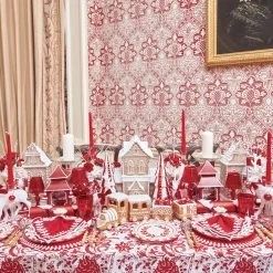 Christmas Decorations<Mrs. Alice Assorted Red Glitter Nutcracker Trio