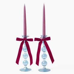 Napkin Rings & Bows<Mrs. Alice Aubergine Velvet Bow (Set of 4) - 20cm
