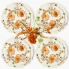 Crockery Sets<Mrs. Alice Autumn Flowers Dinner & Starter Plates (Set of 8)