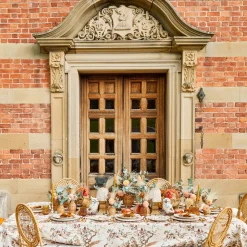Crockery Sets<Mrs. Alice Autumn Flowers Dinner & Starter Plates (Set of 8)