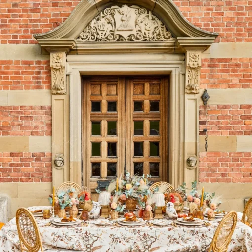 Crockery Sets<Mrs. Alice Autumn Flowers Dinner & Starter Plates (Set of 8)