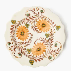 Dinner Plates | Crockery Sets<Mrs. Alice Autumn Flowers Dinner Plates (Set of 4)