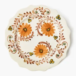 Starter Plates<Mrs. Alice Autumn Flowers Starter Plate