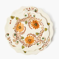 Starter Plates<Mrs. Alice Autumn Flowers Starter Plate