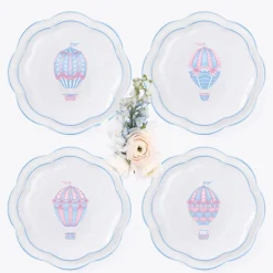 Crockery Sets<Mrs. Alice Bea Balloon Dinner & Starter Plates (Set of 8)