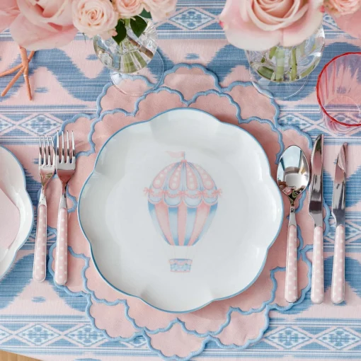 Crockery Sets<Mrs. Alice Bea Balloon Dinner & Starter Plates (Set of 8)