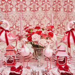 Year-round Decorations | Spring Decorations<Mrs. Alice Berry Red Mini Pagoda Lantern (Pair)