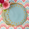 Summer Table Linen | Placemats<Mrs. Alice Bettina Blue & Caramel Placemats (Set of 4)