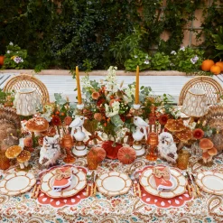 Placemats<Mrs. Alice Bettina Burnt Orange Placemats (Set of 4)
