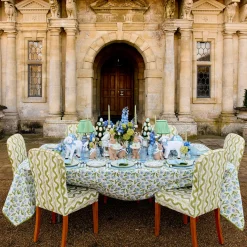 Crockery Sets<Mrs. Alice Blue & Green Josephine Garland Dinner & Starter Plates (Set of 8)