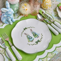 Dinner Plates<Mrs. Alice Blue Cottontail Bunny Dinner Plate