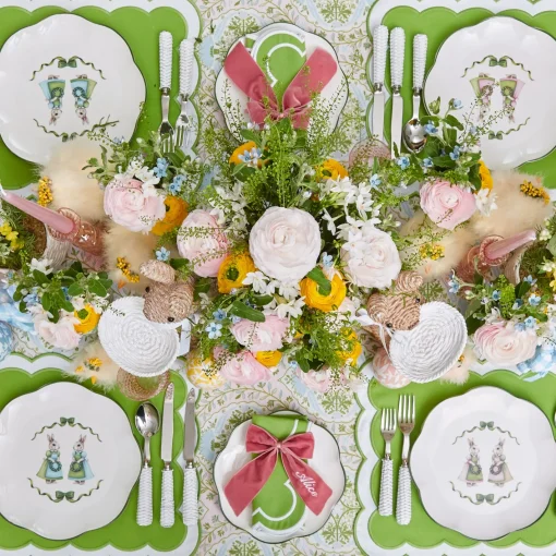 Dinner Plates<Mrs. Alice Blue Cottontail Bunny Dinner Plate