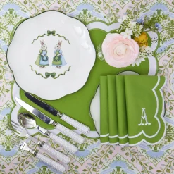 Dinner Plates<Mrs. Alice Blue Cottontail Bunny Dinner Plate