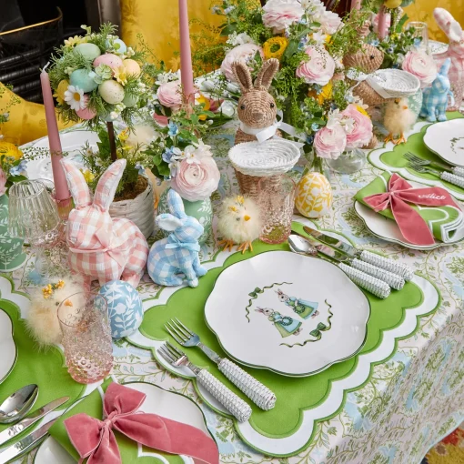 Dinner Plates<Mrs. Alice Blue Cottontail Bunny Dinner Plate