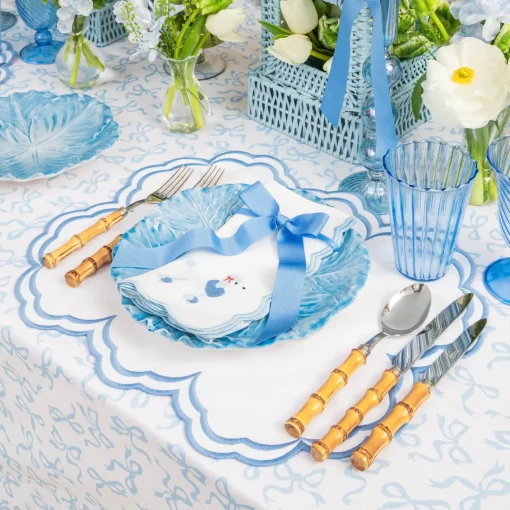 Napkin Rings & Bows<Mrs. Alice Blue Grosgrain Bow - 20cm (Set of 4)