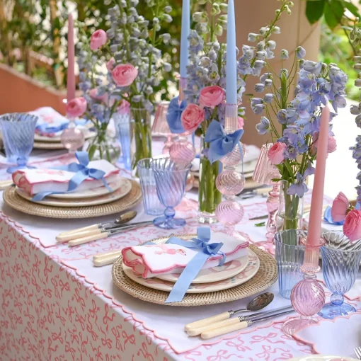 Napkin Rings & Bows<Mrs. Alice Blue Grosgrain Bow - 20cm (Set of 4)