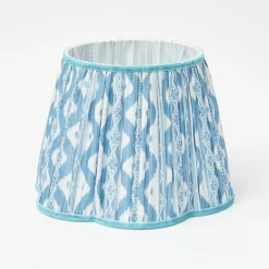 Lampshades<Mrs. Alice Blue Ikat Lampshade (30cm)