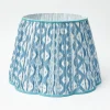 Lampshades<Mrs. Alice Blue Ikat Lampshade (40cm)