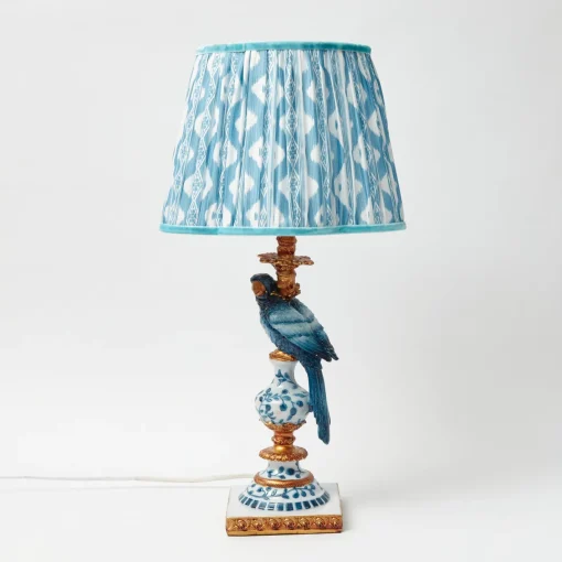 Lampshades<Mrs. Alice Blue Ikat Lampshade (30cm)