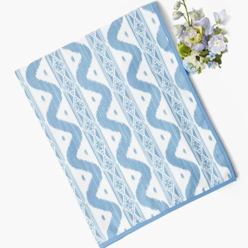 Tablecloths | For Her<Mrs. Alice Blue Ikat Tablecloth
