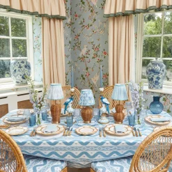 Tablecloths | For Her<Mrs. Alice Blue Ikat Tablecloth